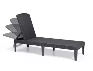 KETER LEŻAK TECHNORATTANOWY JAIPUR GRAPHITE