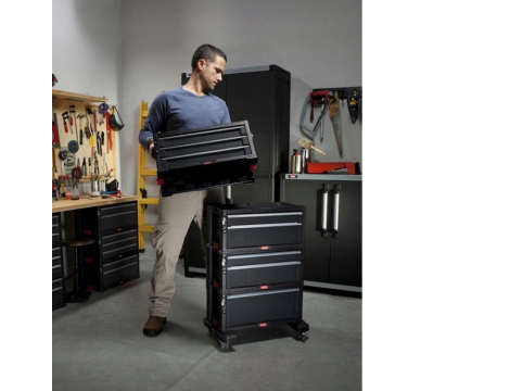 KETER REGAŁ 3 SZUFLAD TOOL CHEST SET - 3