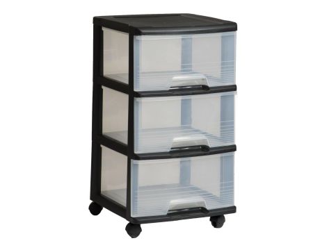 KETER REGAŁ NA KÓŁKACH 3x20L