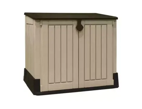 KETER SKRZYNIA OGRODOWA-BALKONOWA MIDI BEŻOWO-BRĄZOWA 132x71,5x113,5cm