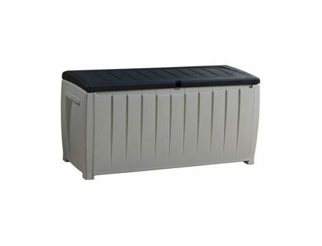 KETER SKRZYNIA OGRODOWA-BALKONOWA NOVEL 340L / SZARA/CZARNA