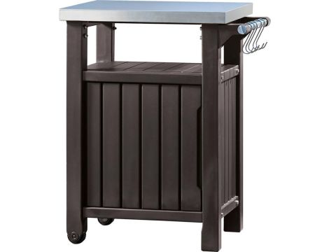 KETER STÓŁ GRILOWY BLAT ZE STALI NIERDZEWNEJ BRĄZ