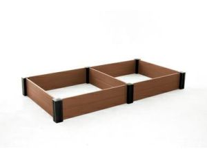 KETER WARZYWNIAK VISTA 121,5 x 121,5 x 27 (x2) BRĄZ 2PACK....