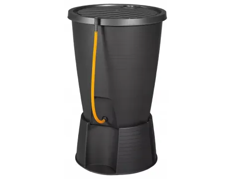 KETER ZBIORNIK NA DESZCZÓWKĘ INDIGO WATER BUTT + BASE  GRAFIT  200 L - 2