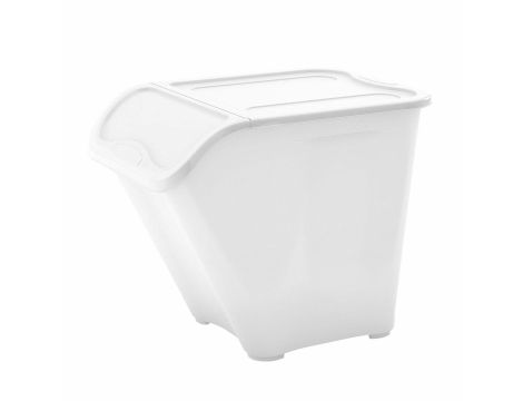 KETER KOSZ DO SEGREGACIJ ALL IN BOX   XL 55L MLECZNO BIAŁY   IT - 2