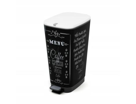 KETER KOSZ NA ŚMIECI "COFFE MENU" 50L  IT