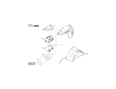 BOSCH ŁADOWARKA SZYBKA IXO 4