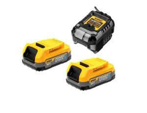 DEWALT AKUMULATOR 18V 1,7Ah POWERSTACK 2szt. + ŁADOWARKA DCB1102
