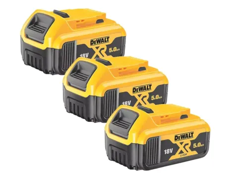 DEWALT AKUMULATOR 18V 5,0Ah DCB184 3szt.