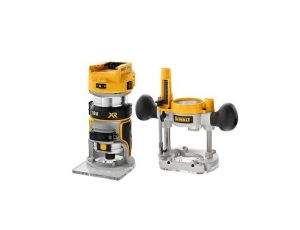 DEWALT FREZARKA  18V DCW604N 8mm 2 PODSTAWY