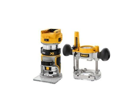 DEWALT FREZARKA  18V DCW604N 8mm 2 PODSTAWY