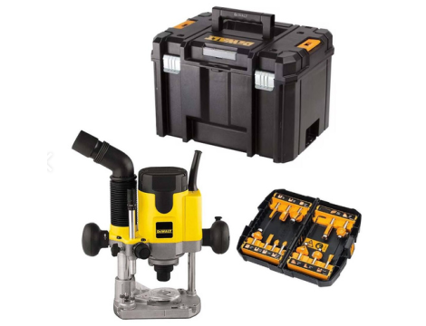 DEWALT FREZARKA 1100W DW621KTX +ZESTAW FREZÓW