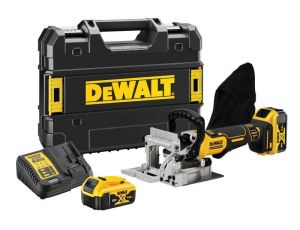 DEWALT FREZARKA LAMELOWNICA 18V DCW682P2 2x5,0Ah TSTAK