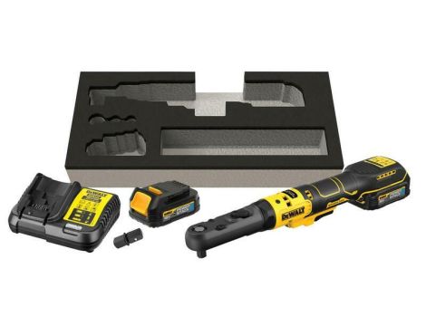 DEWALT GRZECHOTKA 18V 1/2" 3/8" DCF510E2G 102Nm 2x1,7Ah POWERSTACK