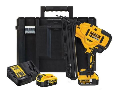 DEWALT GWOŹDZIARKA 18V DCN650P2 25° 32-63mm 15GA 2x5,0Ah BL