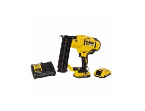 DEWALT GWOŹDZIARKA 18V DCN680D2 0° 15-54mm 18Ga 2x2,0Ah BL