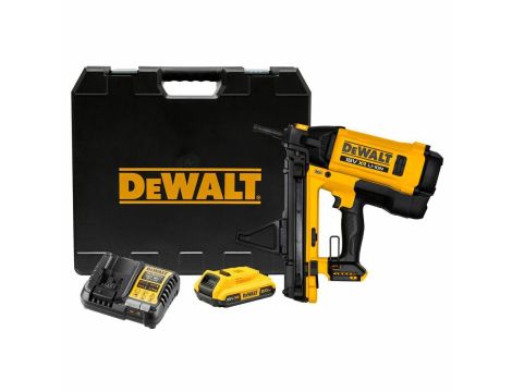 DEWALT GWOŹDZIARKA 18V DGN845D1 GAZOWA C6 TRACK-IT 15° 13-40mm 1x2,0Ah