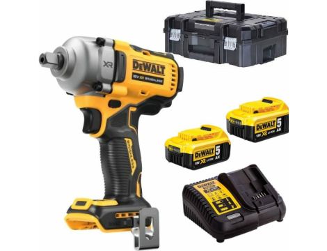 DEWALT KLUCZ UDAROWY 1/2" 18V DCF892P2T 812Nm 2x5,0Ah 4-BIEGI ZAPADKA TSTAK