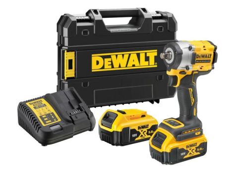 DEWALT KLUCZ UDAROWY 1/2" 18V DCF921P2T 406Nm 2x5,0Ah PIERŚCIEŃ TSTAK