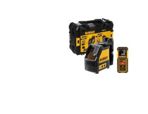DEWALT LASER KRZYŻOWY  DW088CG 20m ZIELONY + DALMIERZ DW099E