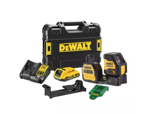 DEWALT LASER KRZYŻOWY 12/18V DCE088D1G18 30m 1x2,0Ah 18V ZIELONY