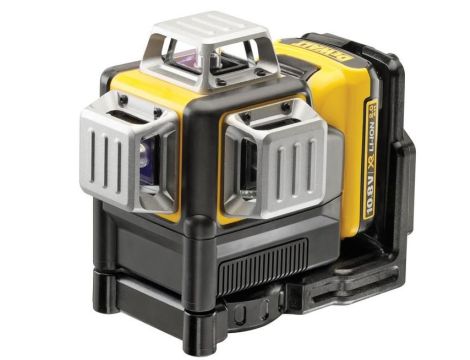 DEWALT LASER PŁASZCZYZNOWY 12V DCE089D1G 30m 3x360° 1x2,0Ah ZIELONY
