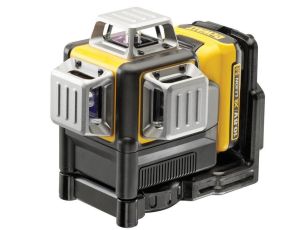 DEWALT LASER PŁASZCZYZNOWY 12V DCE089D1R 15m 3x360° 1x2,0Ah CZERWONY