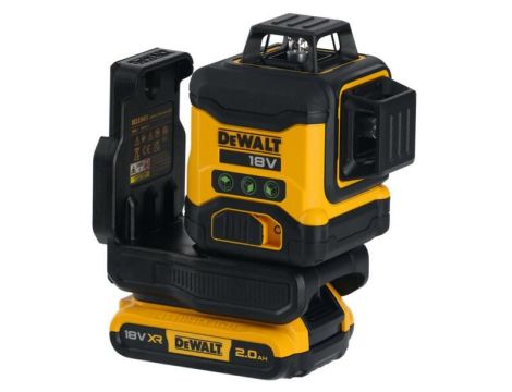 DEWALT LASER PŁASZCZYZNOWY 18V DCLE34031D1 40m 3x360° 1x2,0Ah ZIELONY