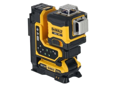 DEWALT LASER PŁASZCZYZNOWY 18V DCLE34035D1 80m 3x360° 1x2,0Ah ZIELONY