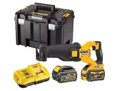 DEWALT PIŁA SZABLASTA 54V FV DCS389T2 2x6/2,0Ah FLEXVOLT TSTAK