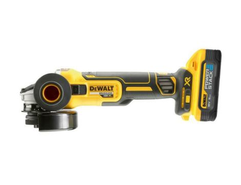 DEWALT SZLIFIERKA KĄTOWA  125mm 18V DCG405H2T 2x5,0Ah POWERSTACK BL TSTAK