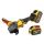 DEWALT SZLIFIERKA KĄTOWA  125mm 18V DCG418SHDX2 2x9/3,0Ah FLEXVOLT BL WŁ. ŁOPATKOWY TSTAK