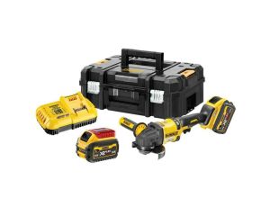 DEWALT SZLIFIERKA KĄTOWA  125mm 54V FV DCG418T2 2x6/2Ah FLEXVOLT