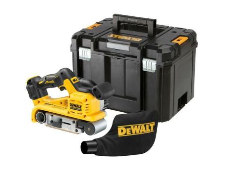 DEWALT SZLIFIERKA TAŚMOWA 18V DCW220NT 75x533mm TSTAK