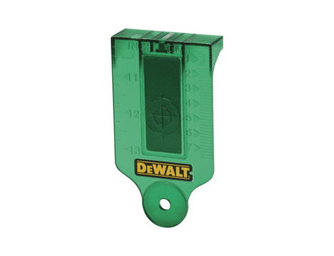 DEWALT TARCZA CELOWNICZA DO LASERA DE0730G ZIELONA