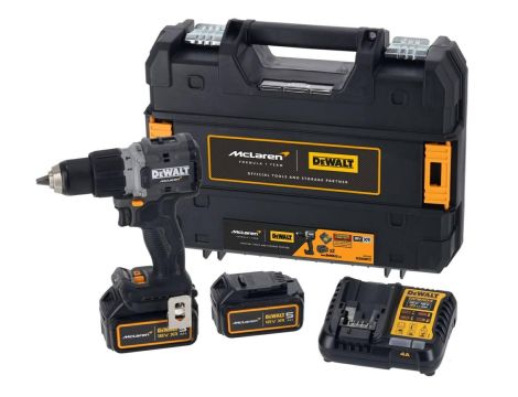 DEWALT WKRĘTARKA 18V DCD85MP2T 90Nm 2x5,0Ah BL MCLAREN TSTAK