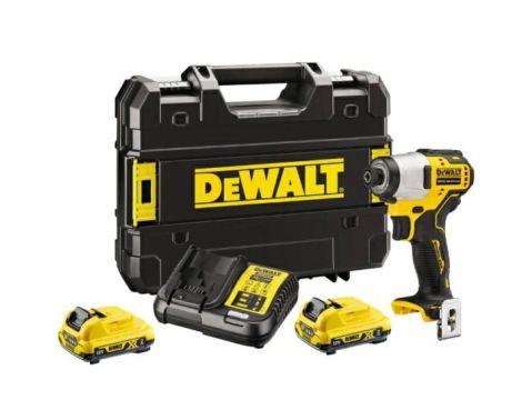 DEWALT ZAKRĘTARKA UDAROWA 12V DCF801D2 163Nm 2x2,0Ah
