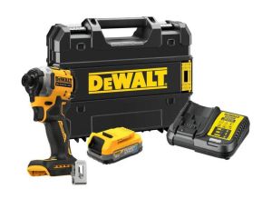 DEWALT ZAKRĘTARKA UDAROWA 18V DCF850E1T 208Nm 1x1,7Ah POWERSTACK TSTAK ...