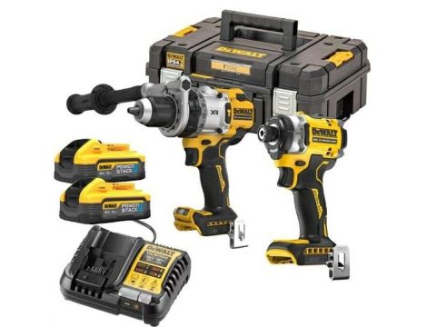 DEWALT ZESTAW COMBO 18V DCK2200H2T (DCD1007, DCF860) 2x5,0Ah POWERSTACK TSTAK