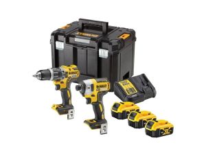 DEWALT ZESTAW COMBO 18V DCK266P3T (DCD796, DCF887) 3x5,0Ah TSTAK