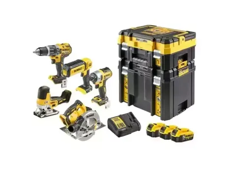 DEWALT ZESTAW COMBO 18V DCK500P3T (DCD796, DCF887, DCS570, DCS335, DCL050) 3x5,0Ah 2x TSTAK