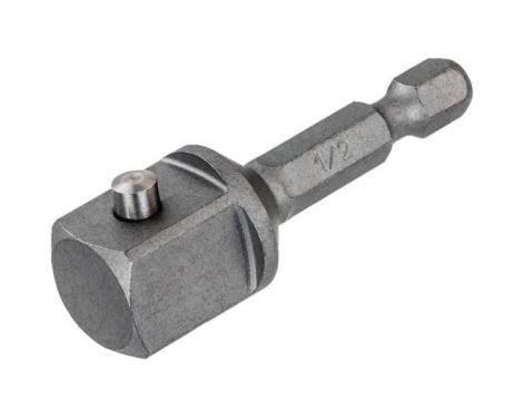 DEWALT ADAPTER DO ZAKRĘTAREK UDAROWYCH 1/4" NA NASADKI 1/2"