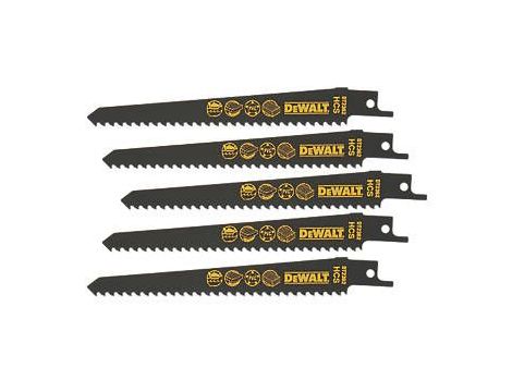 DEWALT BRZE.SZABL. 152x4,2mm/DREWNO 5szt
