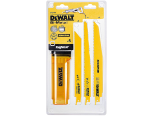 DEWALT BRZE.SZABL. MIX  6szt. EXTREME + KASETA