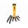 DEWALT BRZE.SZABL. MIX  6szt. EXTREME +KASETA