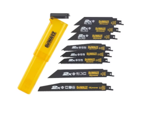 DEWALT BRZE.SZABL. MIX  8szt. EXTREME + KASETA