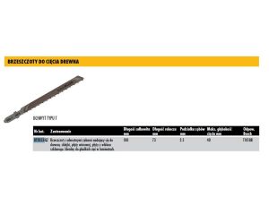 DEWALT BRZE.WYRZ. 100x2,5mm T101BR DREW/PŁYTA /5szt.