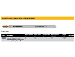 DEWALT BRZE.WYRZ. 180x2mm T718BF PŁYTY WARSTWOWE /5szt.