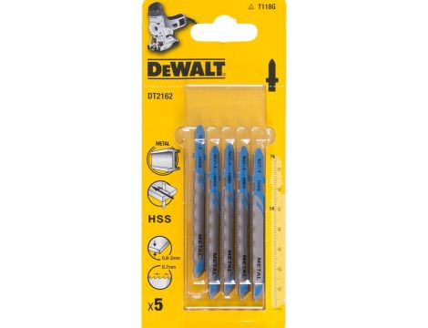 DEWALT BRZE.WYRZ. 76x07mm T118G METAL/5szt.