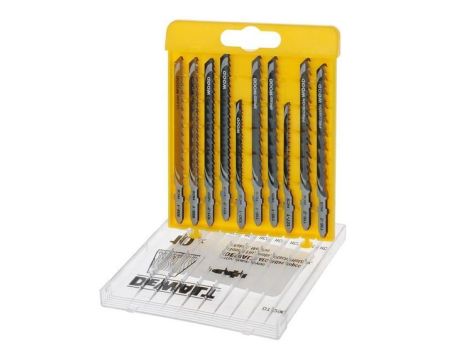 DEWALT BRZE.WYRZ. MIX 10szt. DREWNO